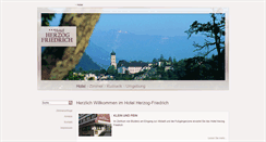 Desktop Screenshot of herzog-friedrich.at
