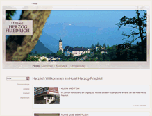 Tablet Screenshot of herzog-friedrich.at